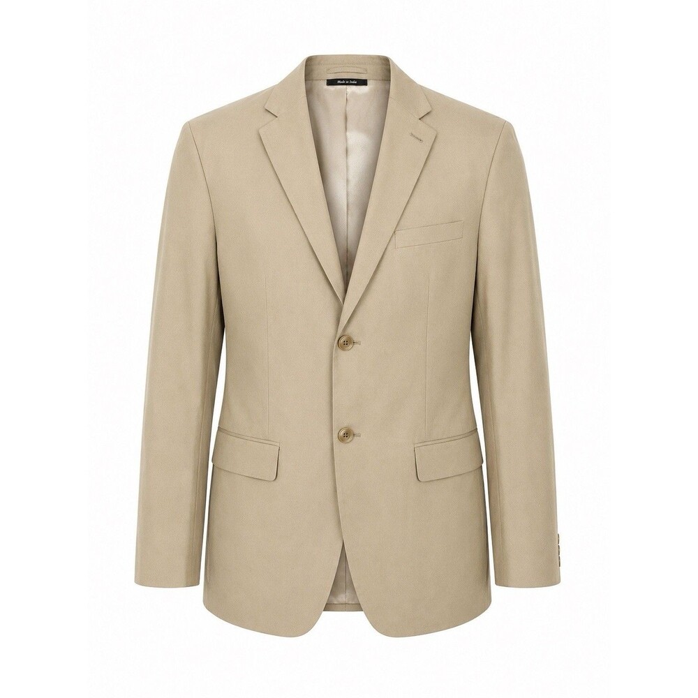 Tan Banana Republic Men's Sport Coat 38R Slim Fit Rapid Movement Blazer